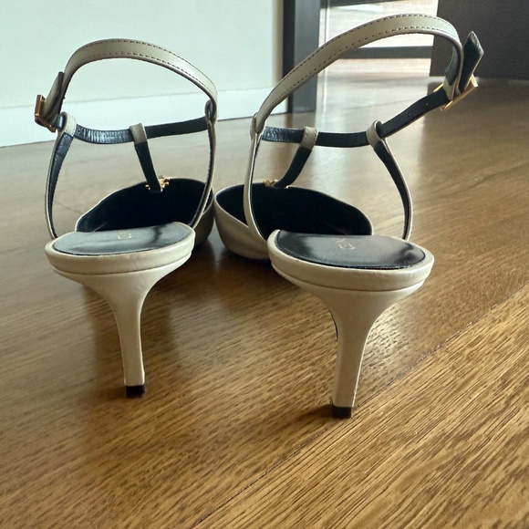 CELINE KITTEN HEELS T- BAR STRAP PUMP - Picture 4 of 9